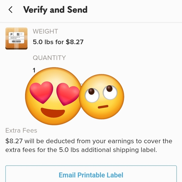 Shipping Label Options Menu - Picture 4 of 4